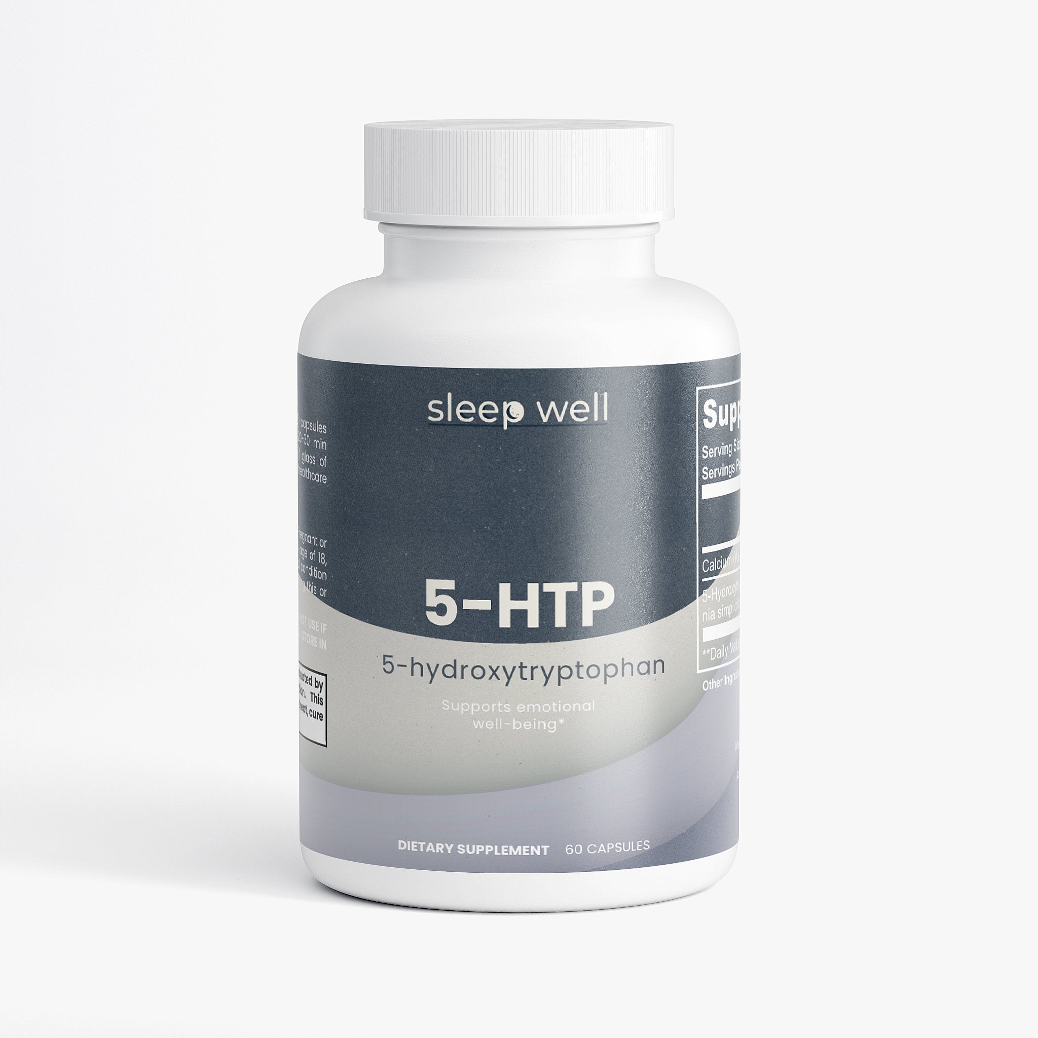 Sleep Well™ Mood – 5-HTP Capsules for Serotonin & Emotional Balance