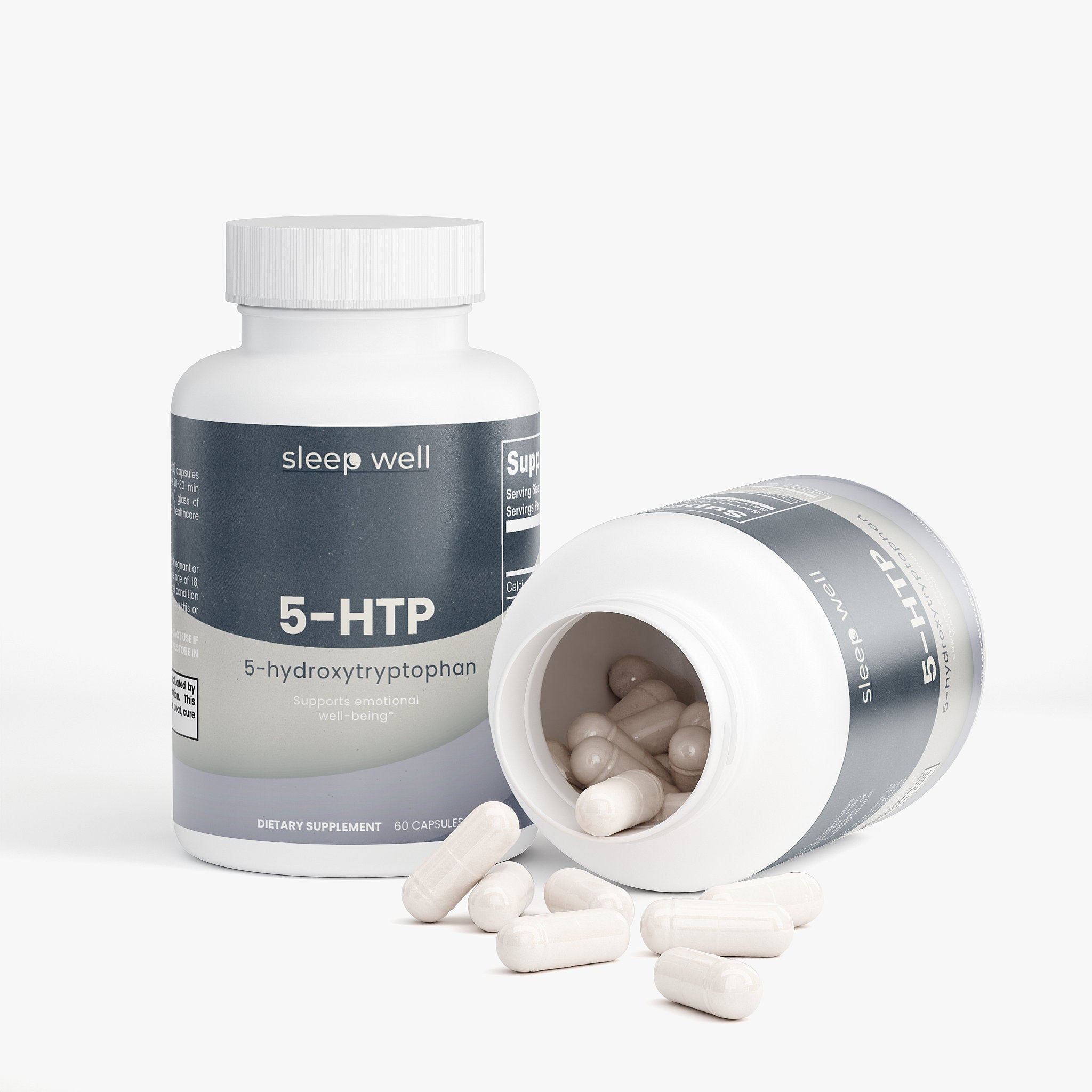 Sleep Well™ Mood – 5-HTP Capsules for Serotonin & Emotional Balance