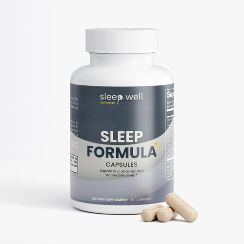Sleep Well™ Restore – Advanced Sleep Capsules with GABA, Valerian & Melatonin