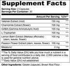 Sleep Well™ Restore – Advanced Sleep Capsules with GABA, Valerian & Melatonin