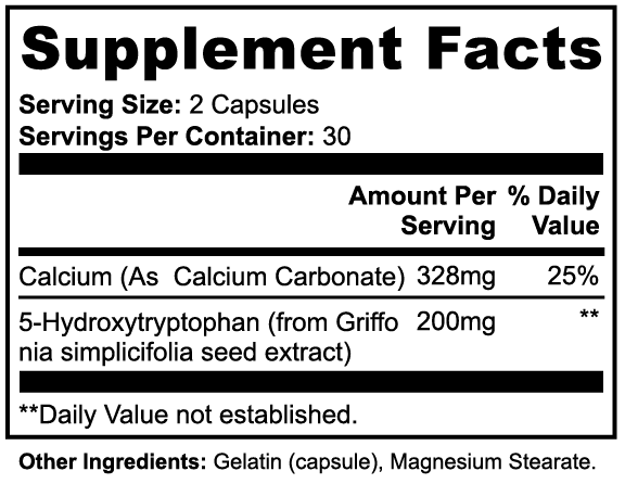 Sleep Well™ Mood – 5-HTP Capsules for Serotonin & Emotional Balance